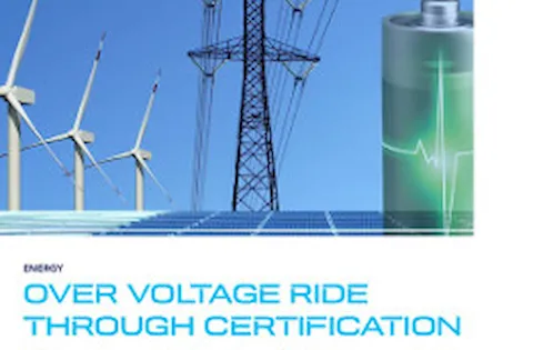 Over voltage ride through certification