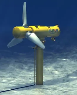 Alstom’s Oceade™ tidal turbine 