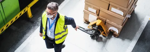 Cautious worker