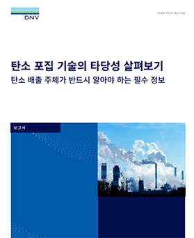 탄소 포집 기술의 타당성 살펴보기?