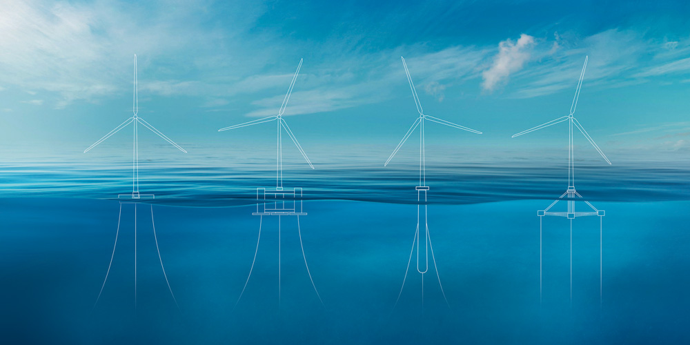 DNV GL floating offshore wind illustration