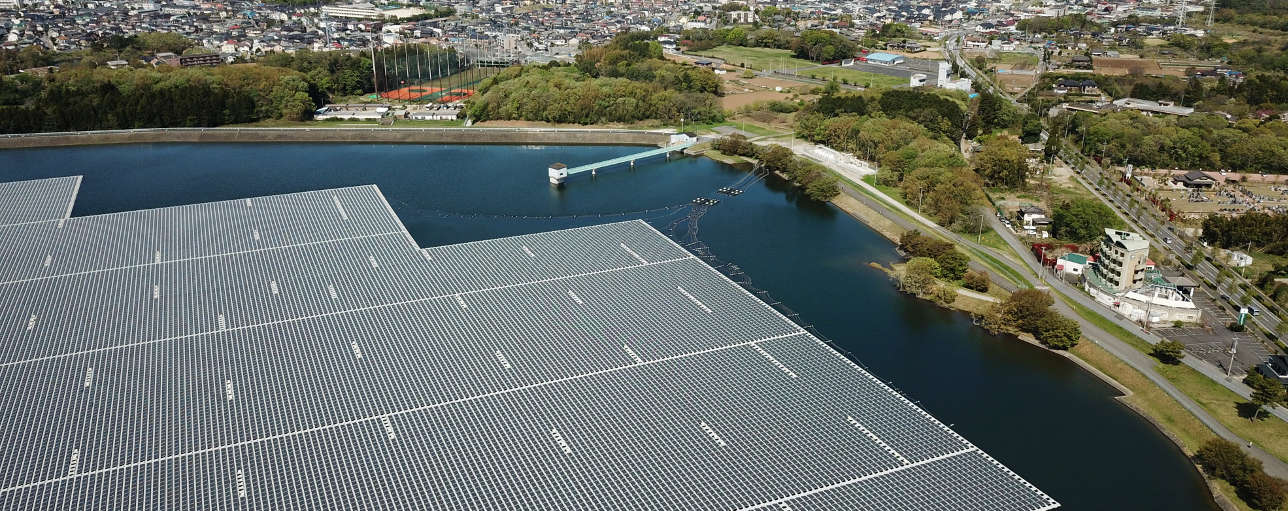 Floating solar services