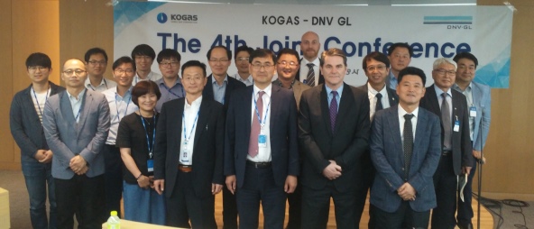 Group Photo for KOGAS and DNV GL Joint Conference