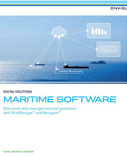 Maritime software 브로셔