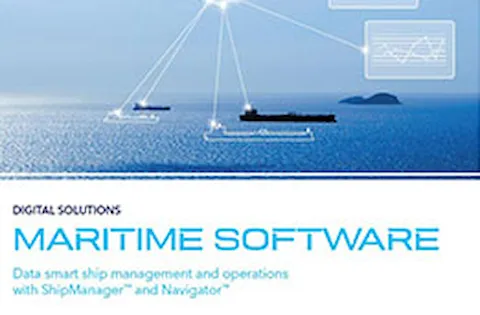 Maritime software 브로셔