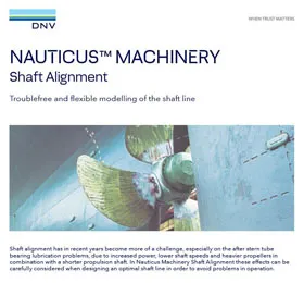 Nauticus Machinery - 船舶轮机轴系对中模块