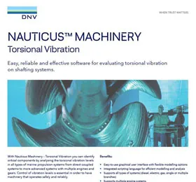Nauticus Machinery - Torsional Vibration 리플렛