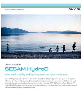 HydroD - hydrodynamics analysis - 브로셔