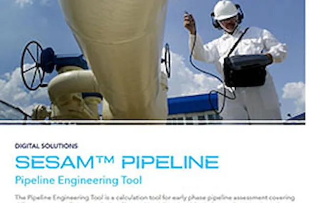 Cesam Software Interface Pipeline design software and subsea pipeline design - Sesam for subsea ...
