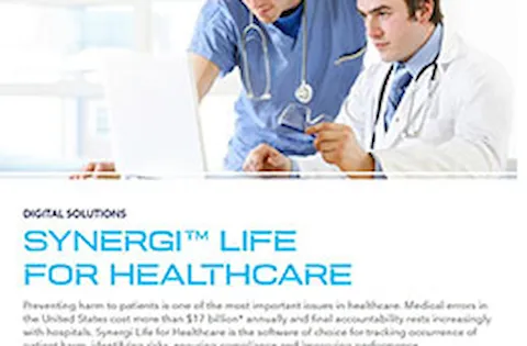 Synergi Life for Healthcare 리플렛