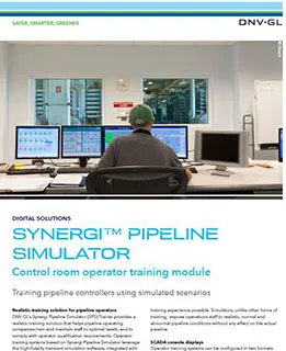 Synergi Pipeline Simulator - Trainer - 리플렛